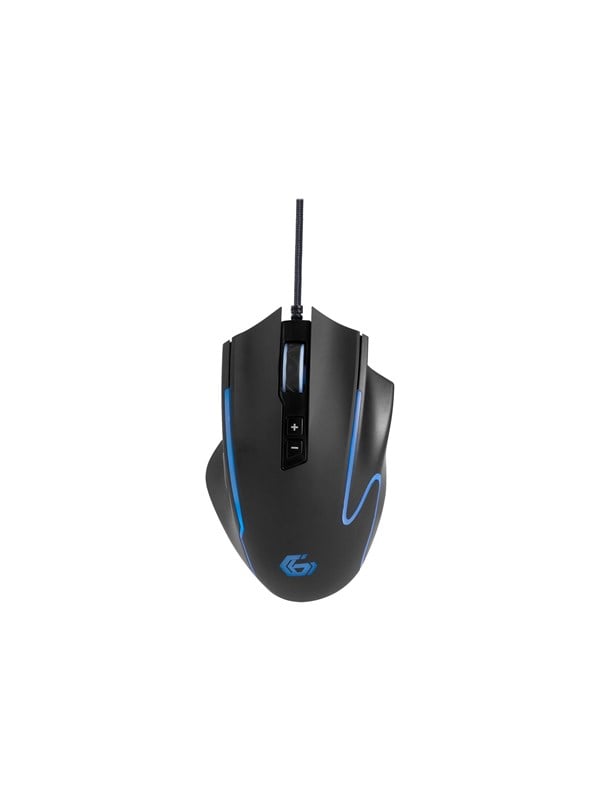 Gembird GMB Gaming MUSG-RAGNAR-RX300 - mouse - gaming RGB backlighted - USB 2.0 - Mus - 8 knapper - Sort