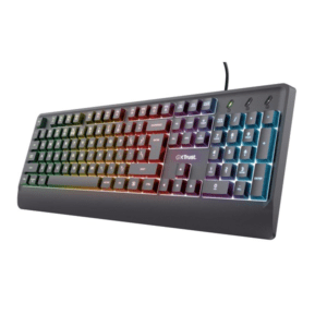 Trust BASICS LED - Gaming Tastatur - Nordisk - Sort
